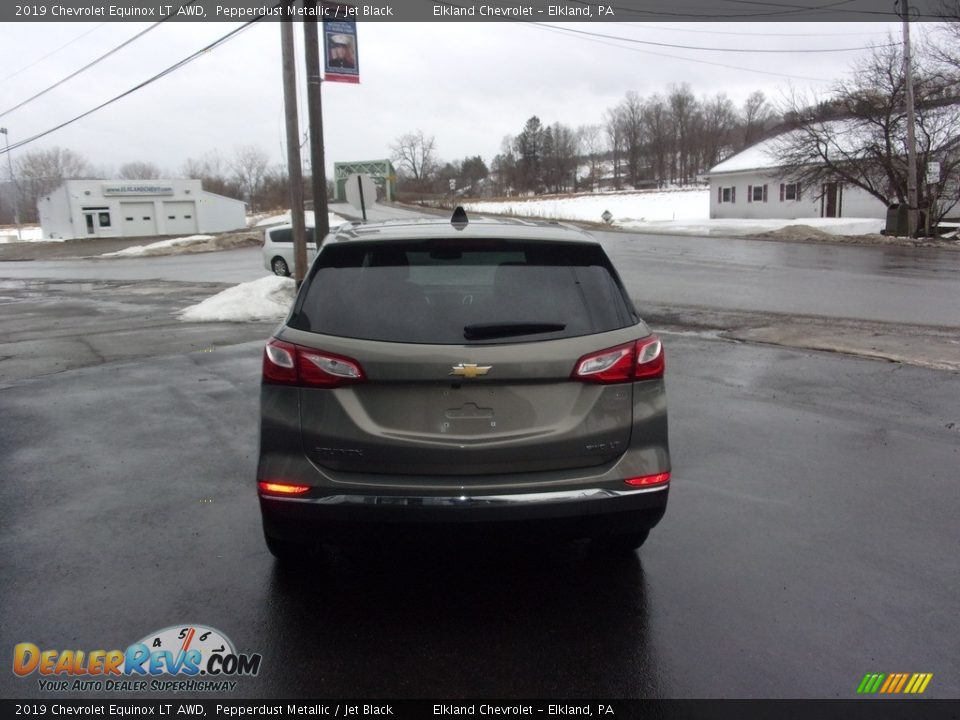 2019 Chevrolet Equinox LT AWD Pepperdust Metallic / Jet Black Photo #4