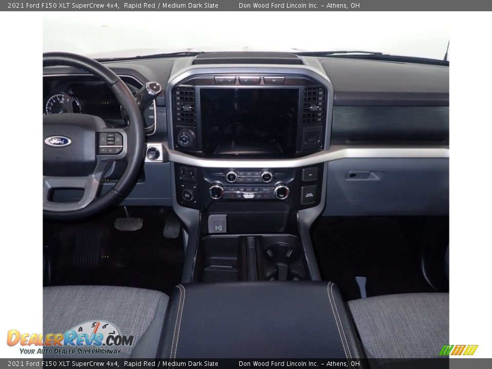 2021 Ford F150 XLT SuperCrew 4x4 Rapid Red / Medium Dark Slate Photo #27