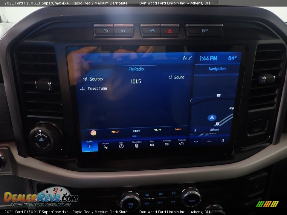 2021 Ford F150 XLT SuperCrew 4x4 Rapid Red / Medium Dark Slate Photo #28