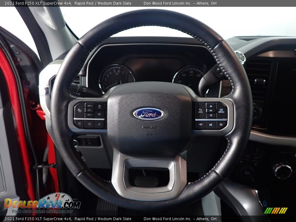 2021 Ford F150 XLT SuperCrew 4x4 Rapid Red / Medium Dark Slate Photo #29