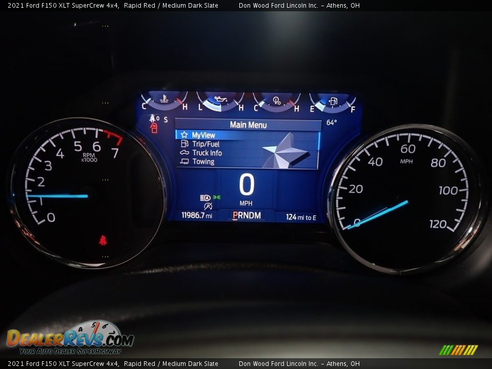 2021 Ford F150 XLT SuperCrew 4x4 Rapid Red / Medium Dark Slate Photo #30