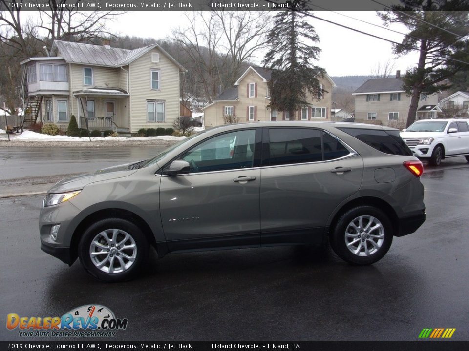 2019 Chevrolet Equinox LT AWD Pepperdust Metallic / Jet Black Photo #6