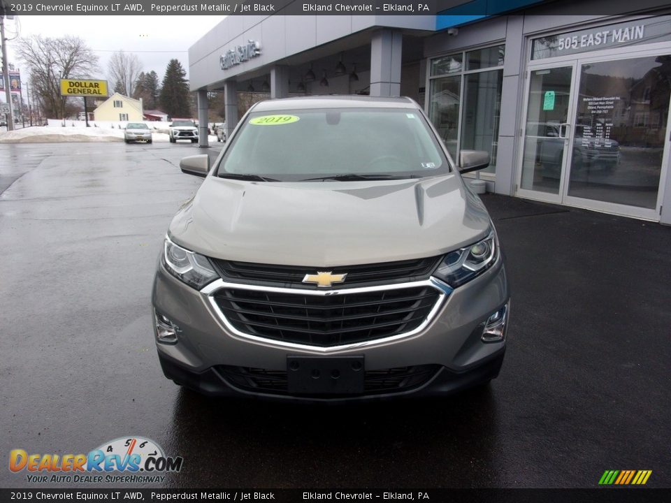 2019 Chevrolet Equinox LT AWD Pepperdust Metallic / Jet Black Photo #8