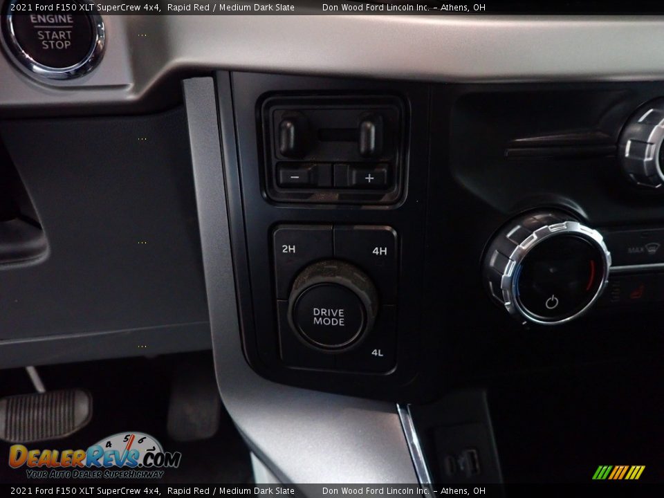 2021 Ford F150 XLT SuperCrew 4x4 Rapid Red / Medium Dark Slate Photo #34