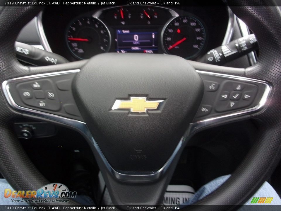 2019 Chevrolet Equinox LT AWD Pepperdust Metallic / Jet Black Photo #21