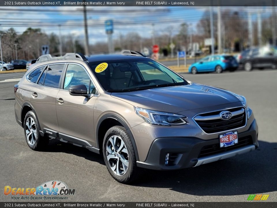 2021 Subaru Outback Limited XT Brilliant Bronze Metallic / Warm Ivory Photo #13