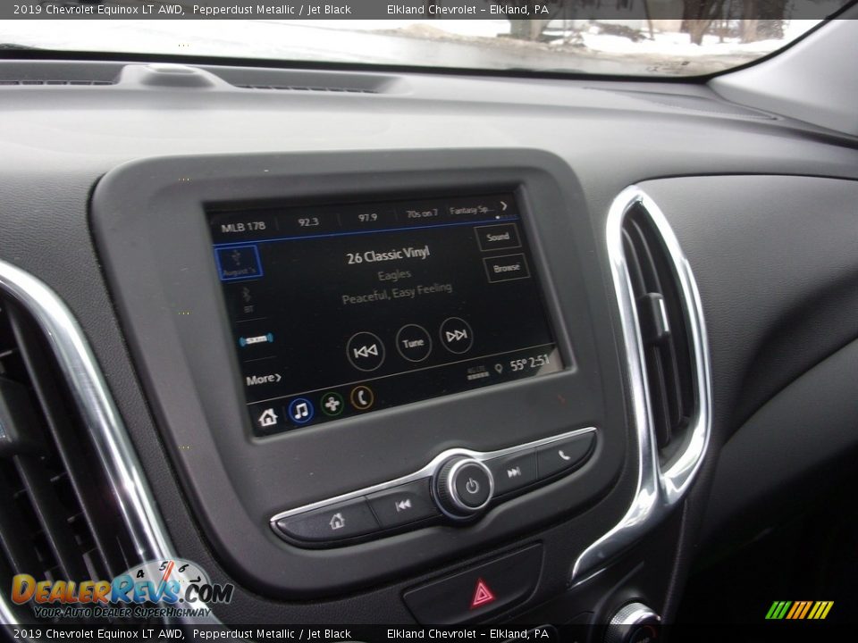 2019 Chevrolet Equinox LT AWD Pepperdust Metallic / Jet Black Photo #25