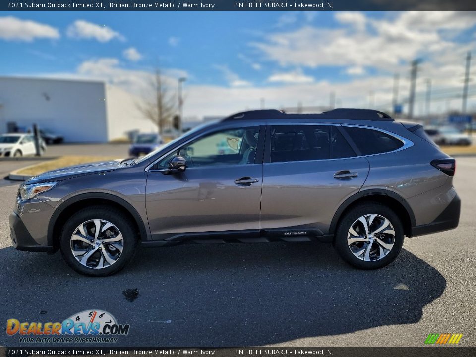 2021 Subaru Outback Limited XT Brilliant Bronze Metallic / Warm Ivory Photo #16