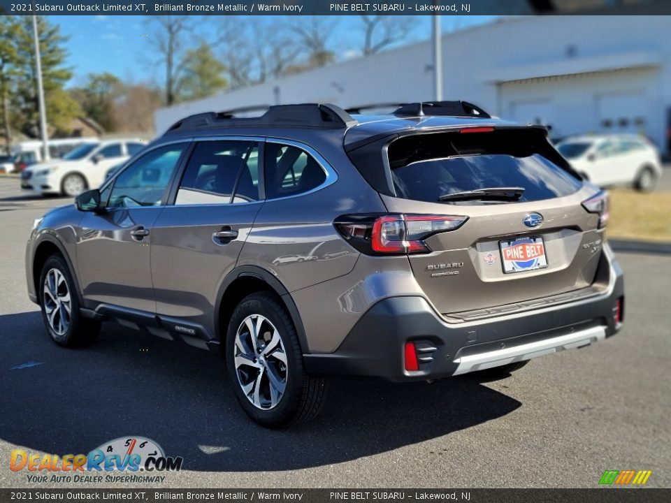 2021 Subaru Outback Limited XT Brilliant Bronze Metallic / Warm Ivory Photo #17