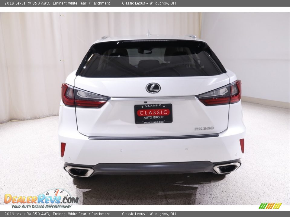 2019 Lexus RX 350 AWD Eminent White Pearl / Parchment Photo #20