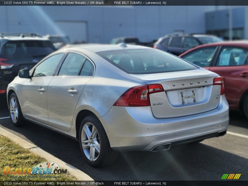 Bright Silver Metallic 2015 Volvo S60 T5 Premier AWD Photo #4