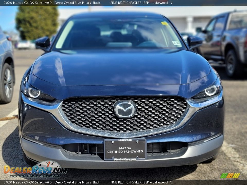 2020 Mazda CX-30 Select AWD Deep Crystal Blue Mica / Black Photo #2