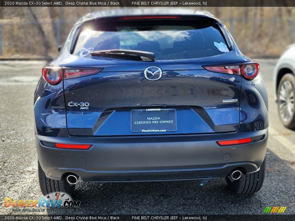 2020 Mazda CX-30 Select AWD Deep Crystal Blue Mica / Black Photo #4