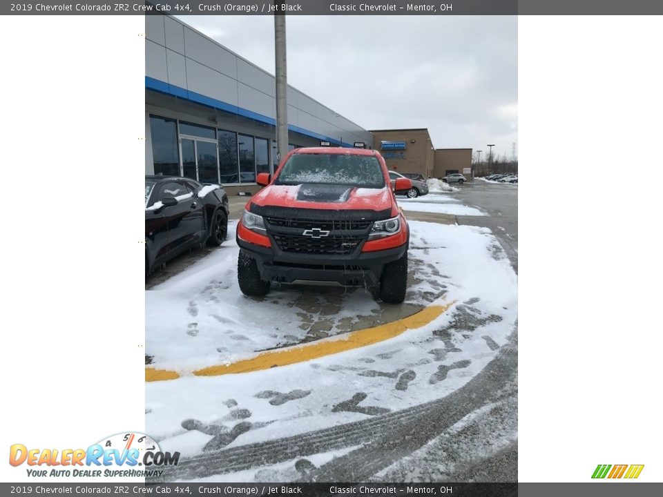 2019 Chevrolet Colorado ZR2 Crew Cab 4x4 Crush (Orange) / Jet Black Photo #1