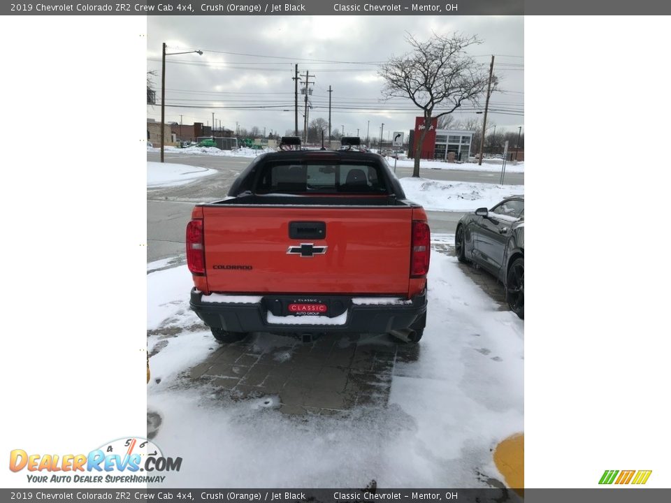 2019 Chevrolet Colorado ZR2 Crew Cab 4x4 Crush (Orange) / Jet Black Photo #3