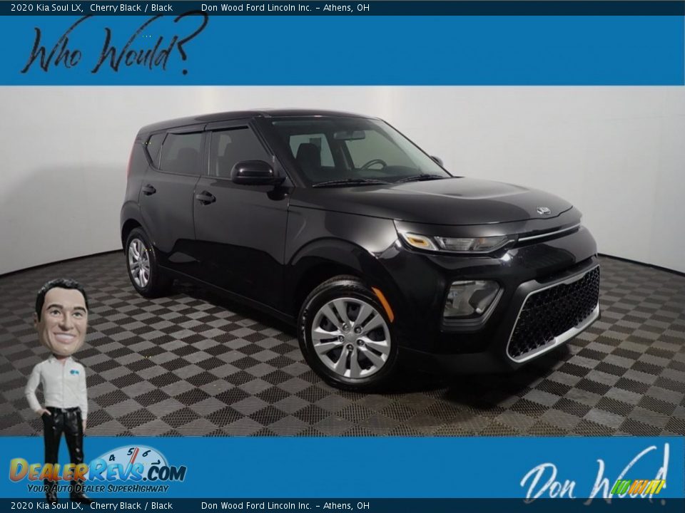 2020 Kia Soul LX Cherry Black / Black Photo #1