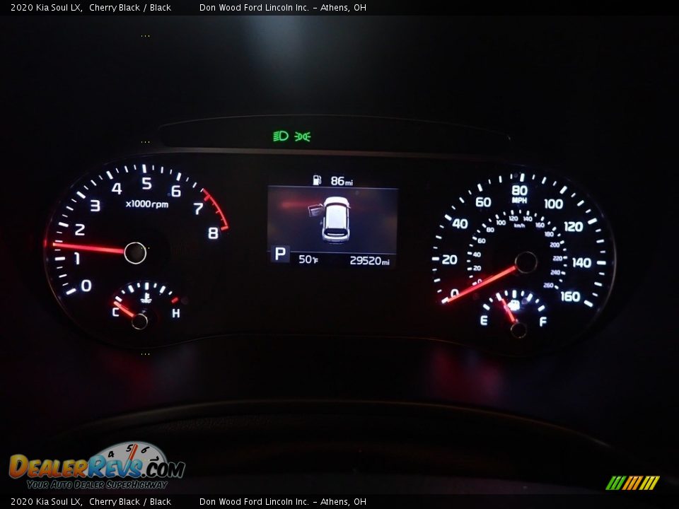 2020 Kia Soul LX Cherry Black / Black Photo #28