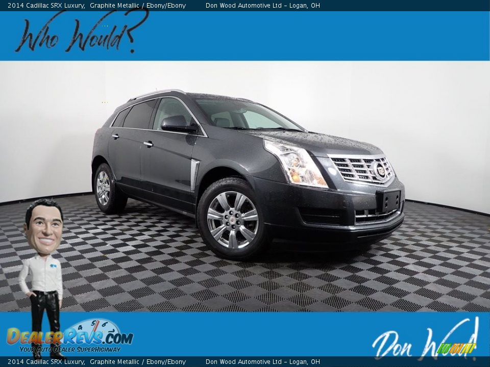 2014 Cadillac SRX Luxury Graphite Metallic / Ebony/Ebony Photo #1