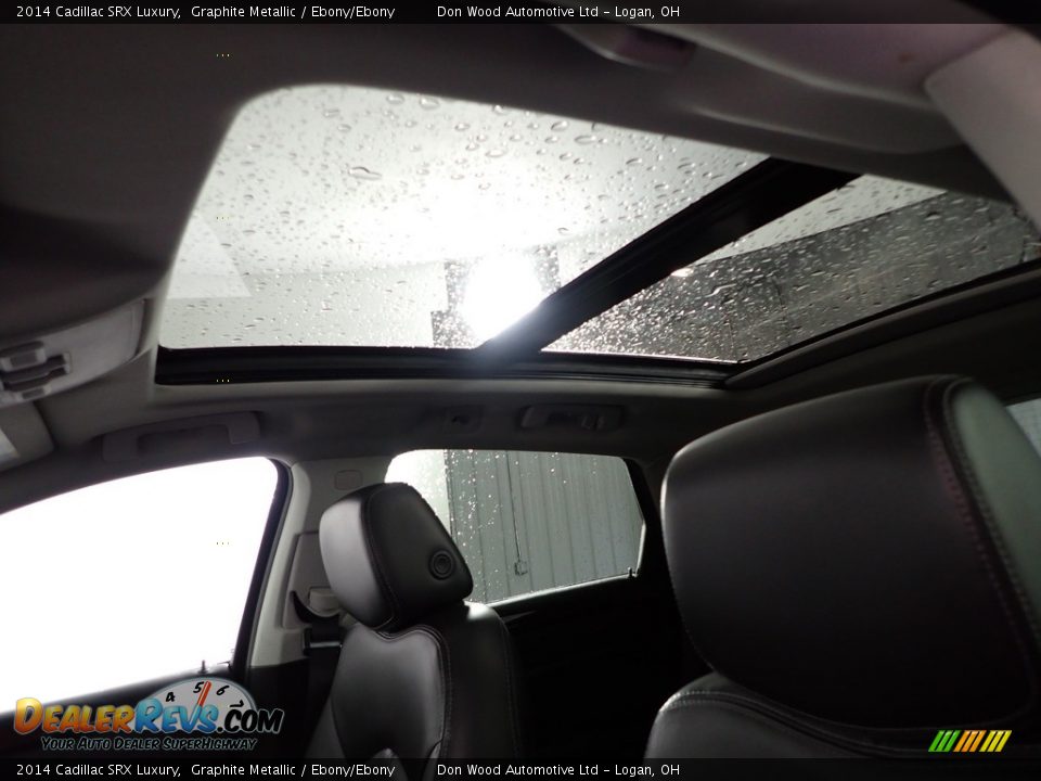 2014 Cadillac SRX Luxury Graphite Metallic / Ebony/Ebony Photo #3