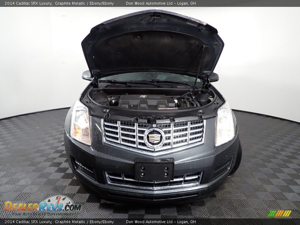 2014 Cadillac SRX Luxury Graphite Metallic / Ebony/Ebony Photo #8