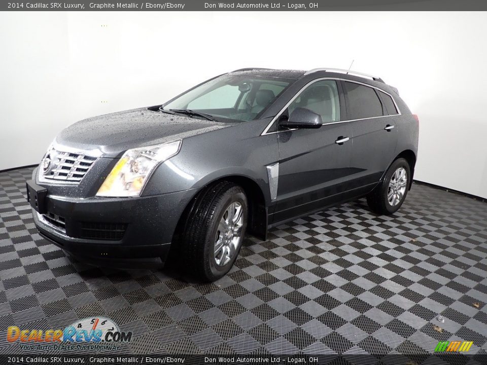 2014 Cadillac SRX Luxury Graphite Metallic / Ebony/Ebony Photo #10