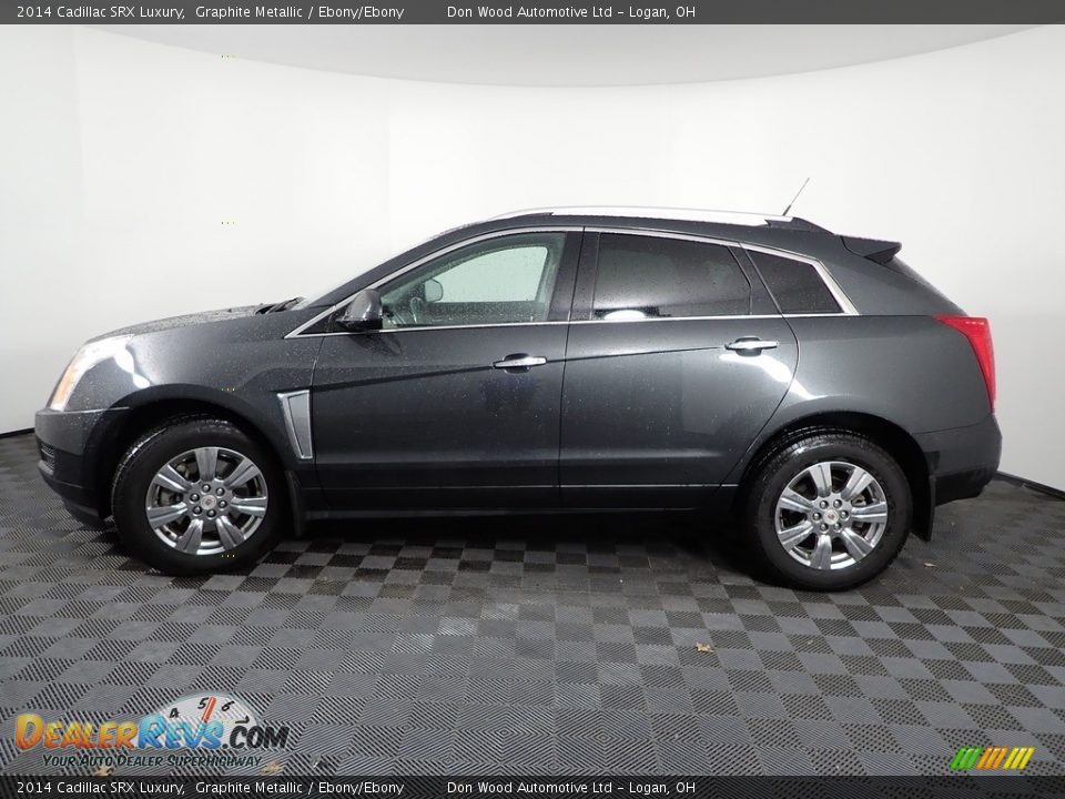 2014 Cadillac SRX Luxury Graphite Metallic / Ebony/Ebony Photo #11