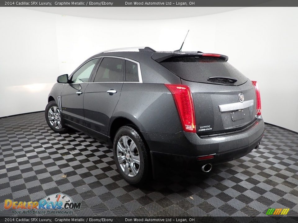 2014 Cadillac SRX Luxury Graphite Metallic / Ebony/Ebony Photo #12