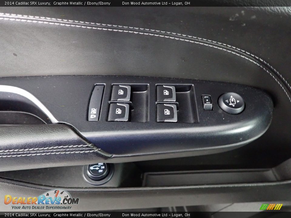 2014 Cadillac SRX Luxury Graphite Metallic / Ebony/Ebony Photo #18