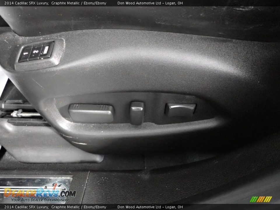 2014 Cadillac SRX Luxury Graphite Metallic / Ebony/Ebony Photo #19