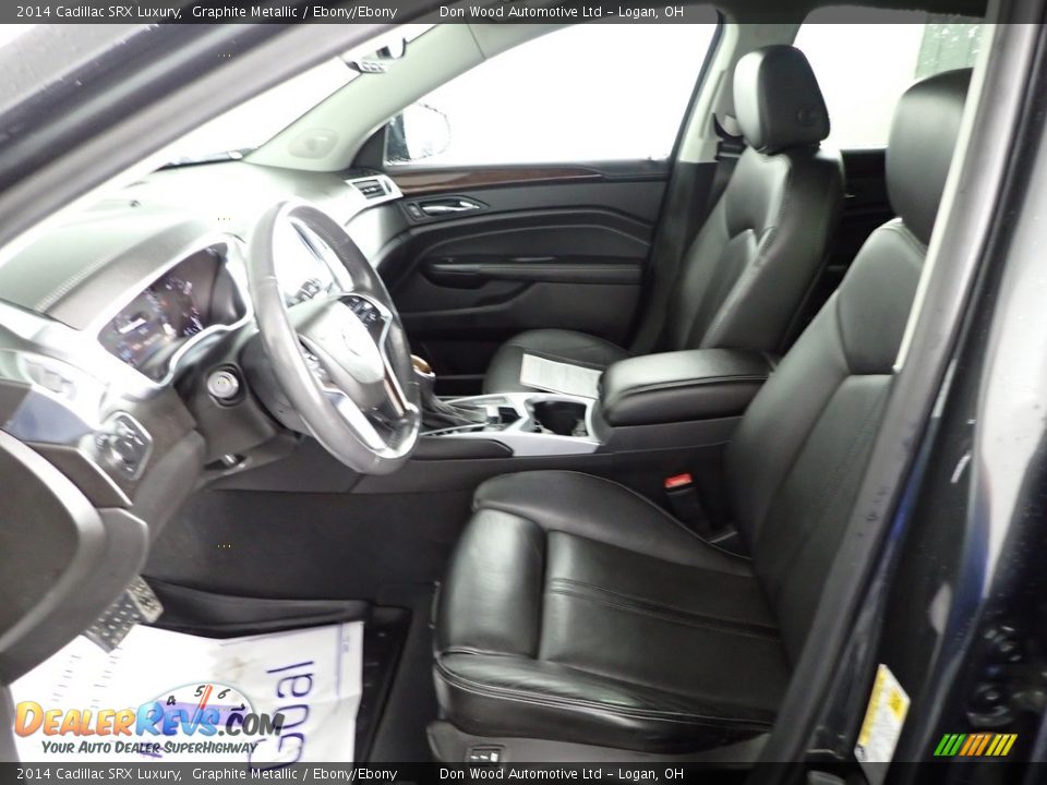 2014 Cadillac SRX Luxury Graphite Metallic / Ebony/Ebony Photo #20