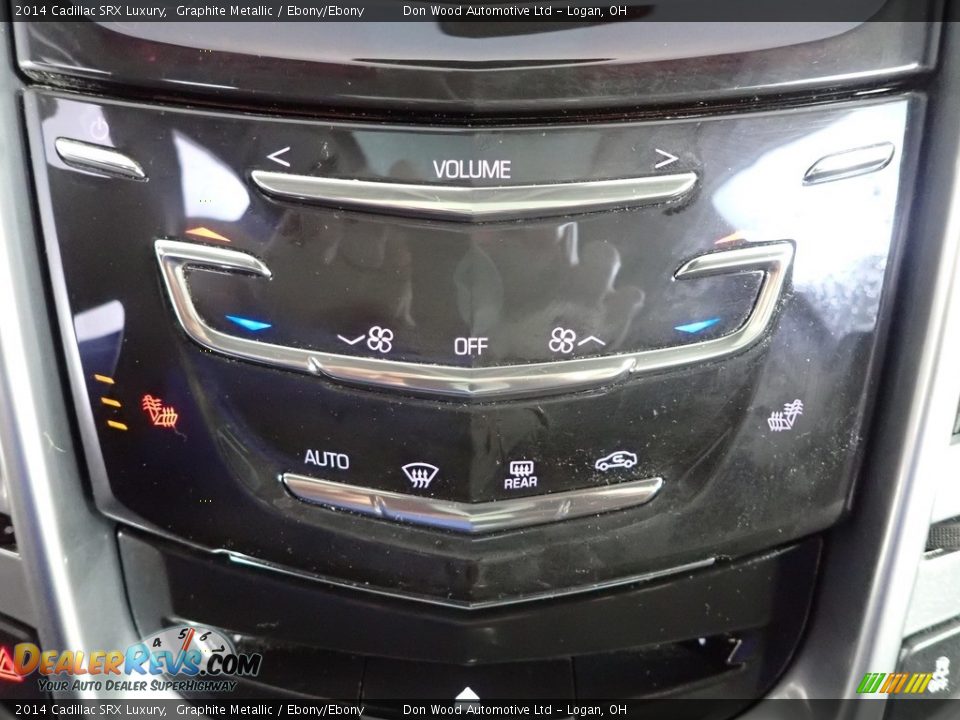2014 Cadillac SRX Luxury Graphite Metallic / Ebony/Ebony Photo #25