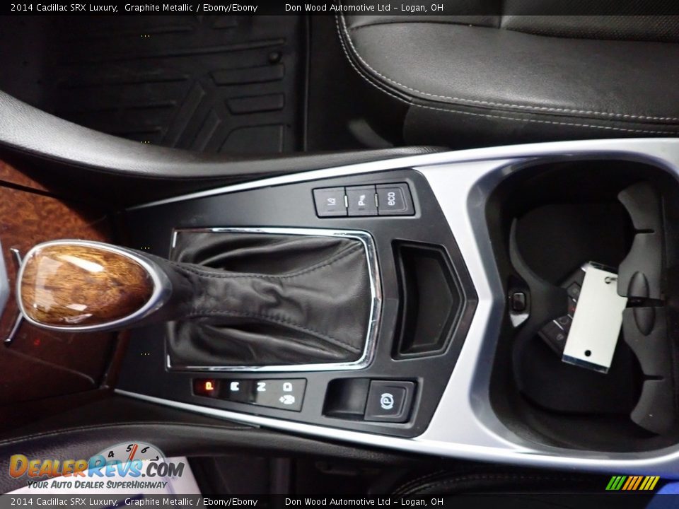 2014 Cadillac SRX Luxury Graphite Metallic / Ebony/Ebony Photo #26