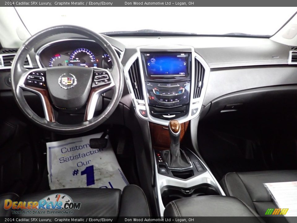 2014 Cadillac SRX Luxury Graphite Metallic / Ebony/Ebony Photo #30