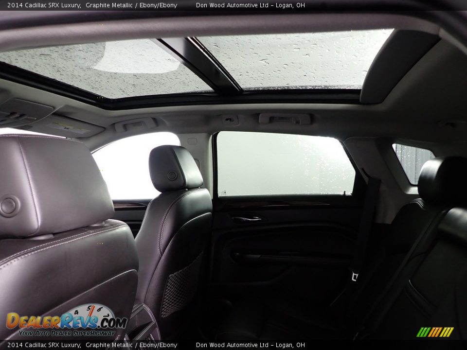 2014 Cadillac SRX Luxury Graphite Metallic / Ebony/Ebony Photo #31