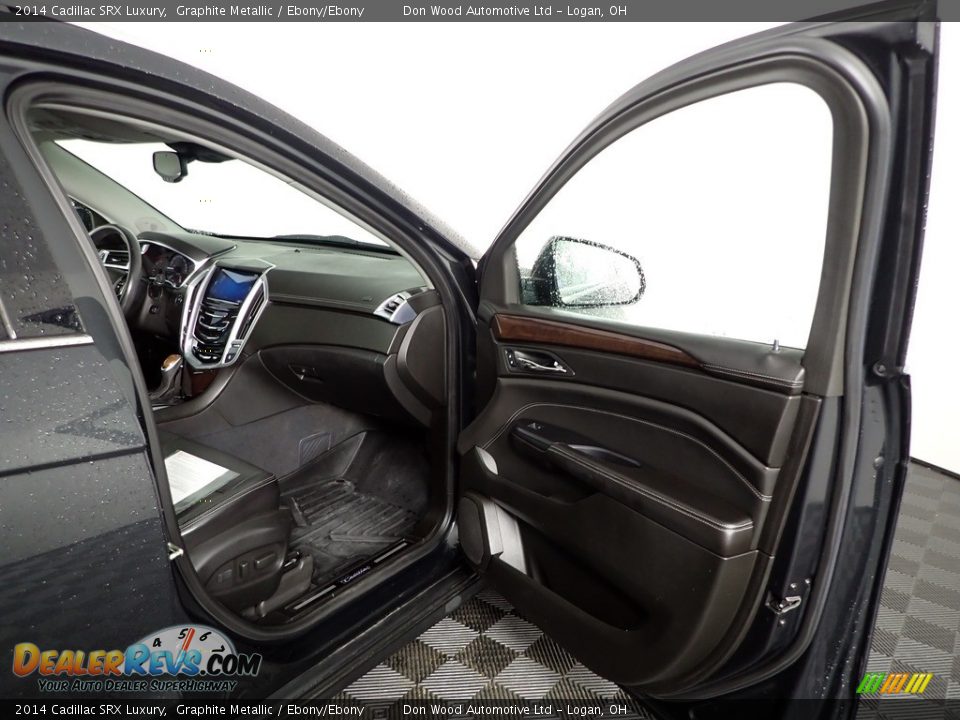 2014 Cadillac SRX Luxury Graphite Metallic / Ebony/Ebony Photo #32