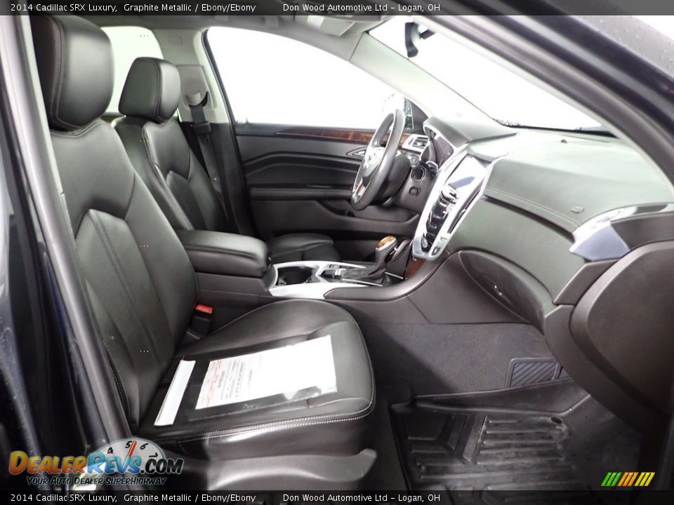 2014 Cadillac SRX Luxury Graphite Metallic / Ebony/Ebony Photo #33