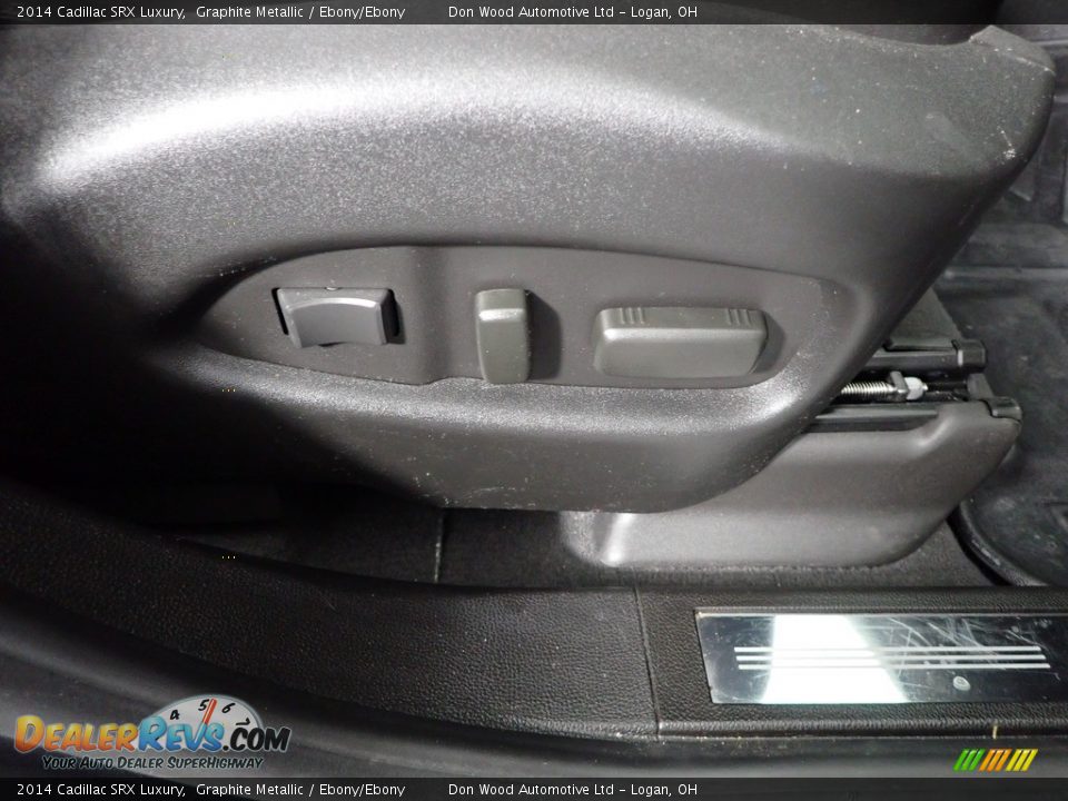 2014 Cadillac SRX Luxury Graphite Metallic / Ebony/Ebony Photo #34