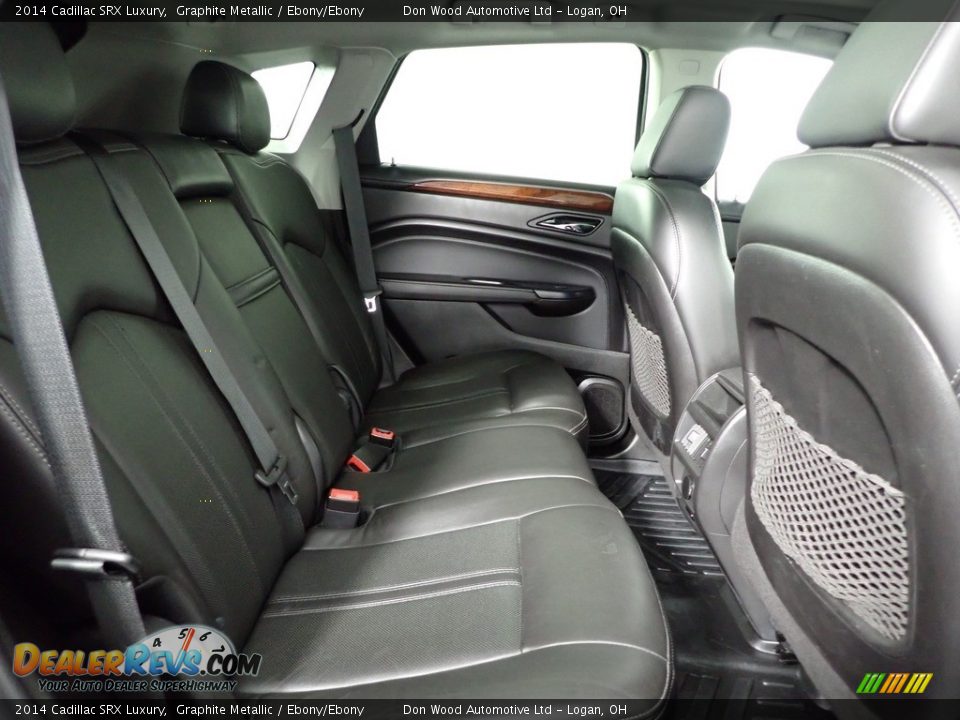 2014 Cadillac SRX Luxury Graphite Metallic / Ebony/Ebony Photo #36