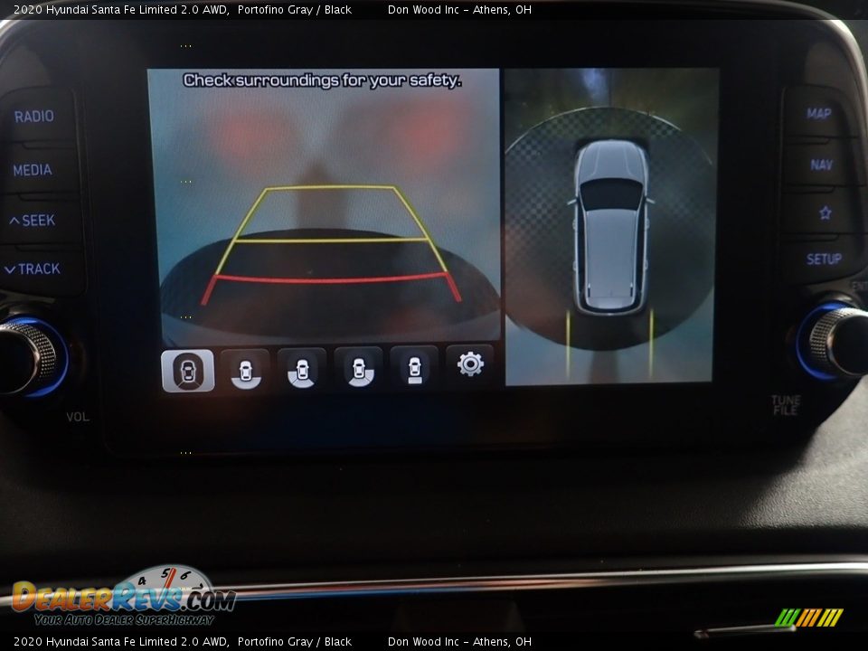 2020 Hyundai Santa Fe Limited 2.0 AWD Portofino Gray / Black Photo #3