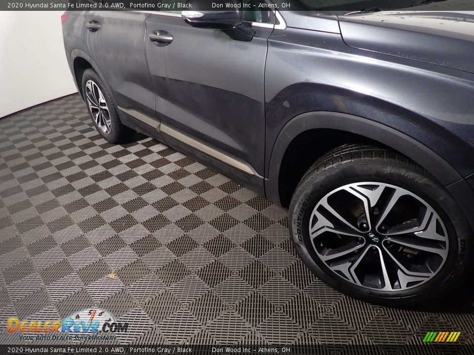 2020 Hyundai Santa Fe Limited 2.0 AWD Portofino Gray / Black Photo #5