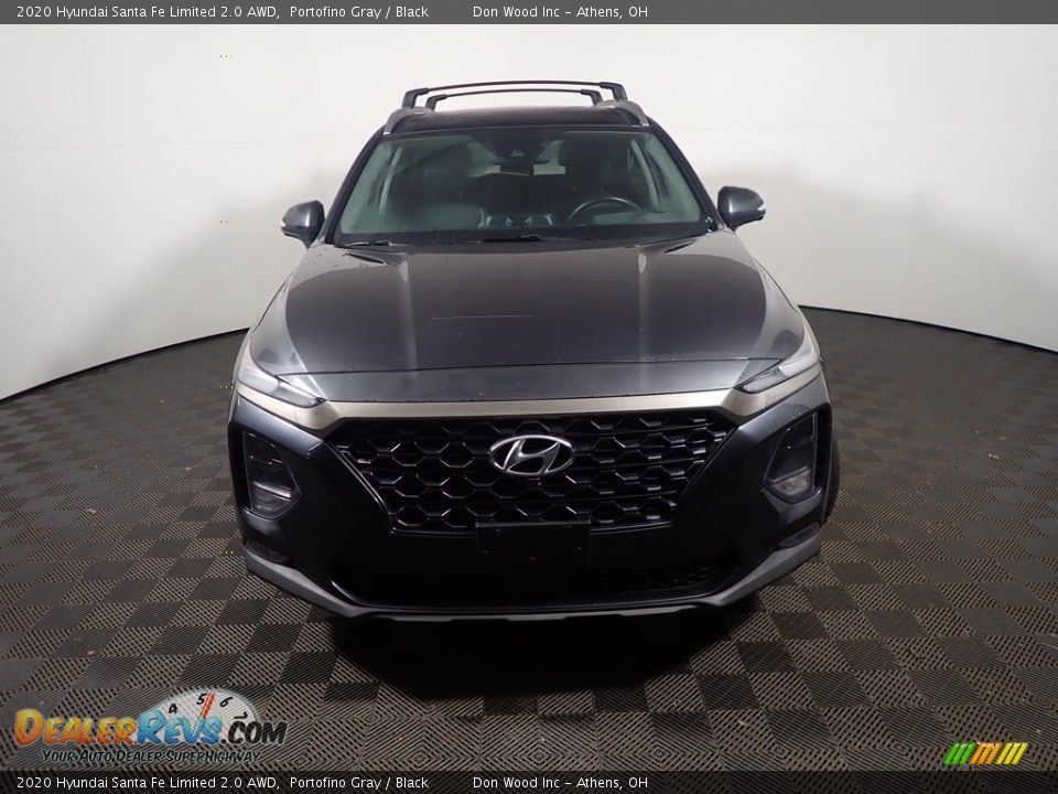 2020 Hyundai Santa Fe Limited 2.0 AWD Portofino Gray / Black Photo #6
