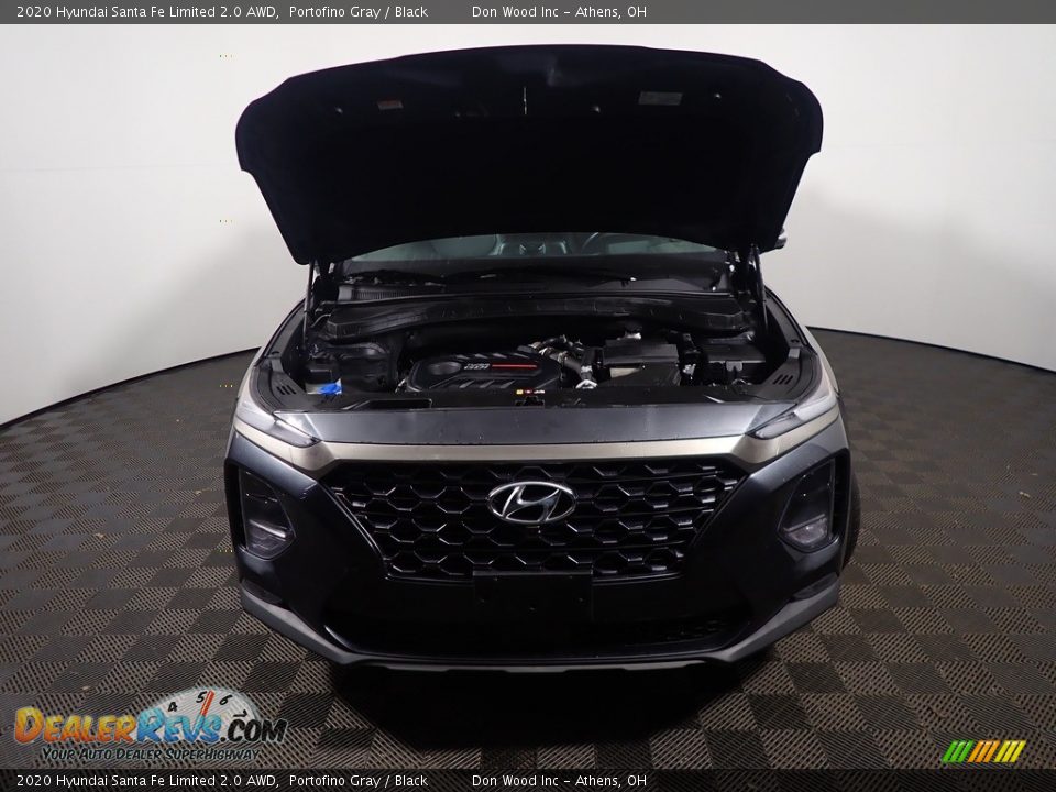 2020 Hyundai Santa Fe Limited 2.0 AWD Portofino Gray / Black Photo #7