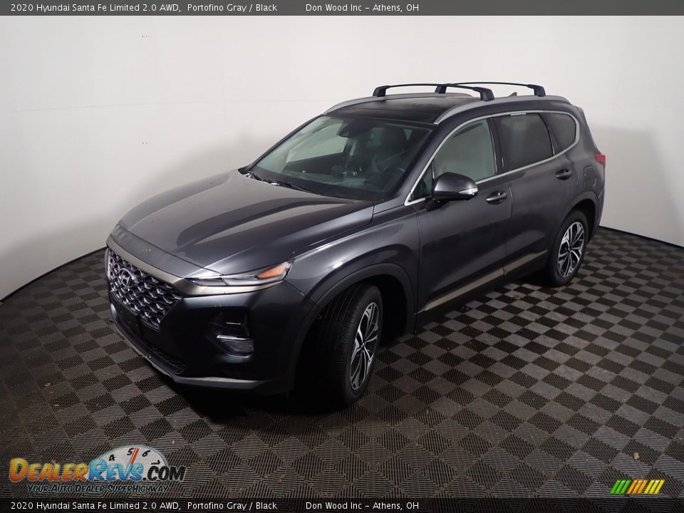 2020 Hyundai Santa Fe Limited 2.0 AWD Portofino Gray / Black Photo #10