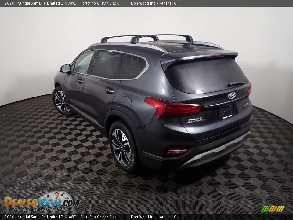 2020 Hyundai Santa Fe Limited 2.0 AWD Portofino Gray / Black Photo #13