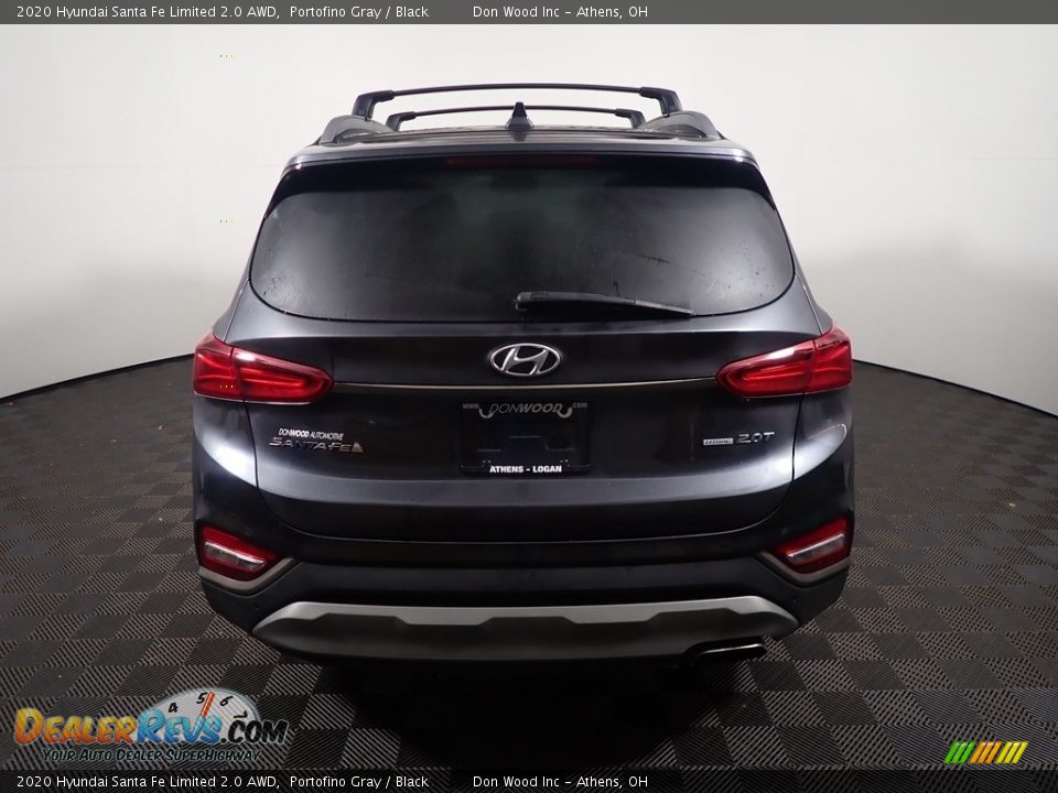 2020 Hyundai Santa Fe Limited 2.0 AWD Portofino Gray / Black Photo #14