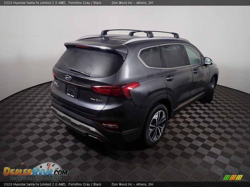 2020 Hyundai Santa Fe Limited 2.0 AWD Portofino Gray / Black Photo #19
