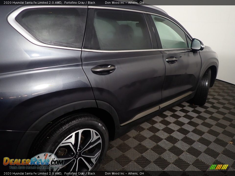 2020 Hyundai Santa Fe Limited 2.0 AWD Portofino Gray / Black Photo #21