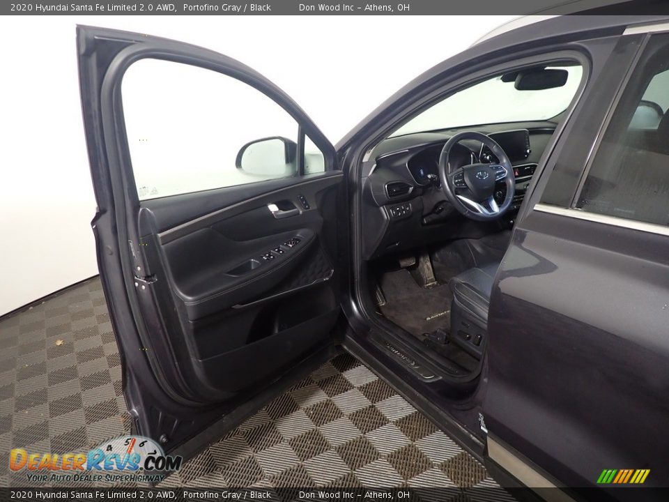 2020 Hyundai Santa Fe Limited 2.0 AWD Portofino Gray / Black Photo #22