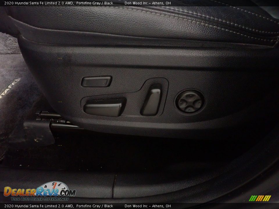 2020 Hyundai Santa Fe Limited 2.0 AWD Portofino Gray / Black Photo #25