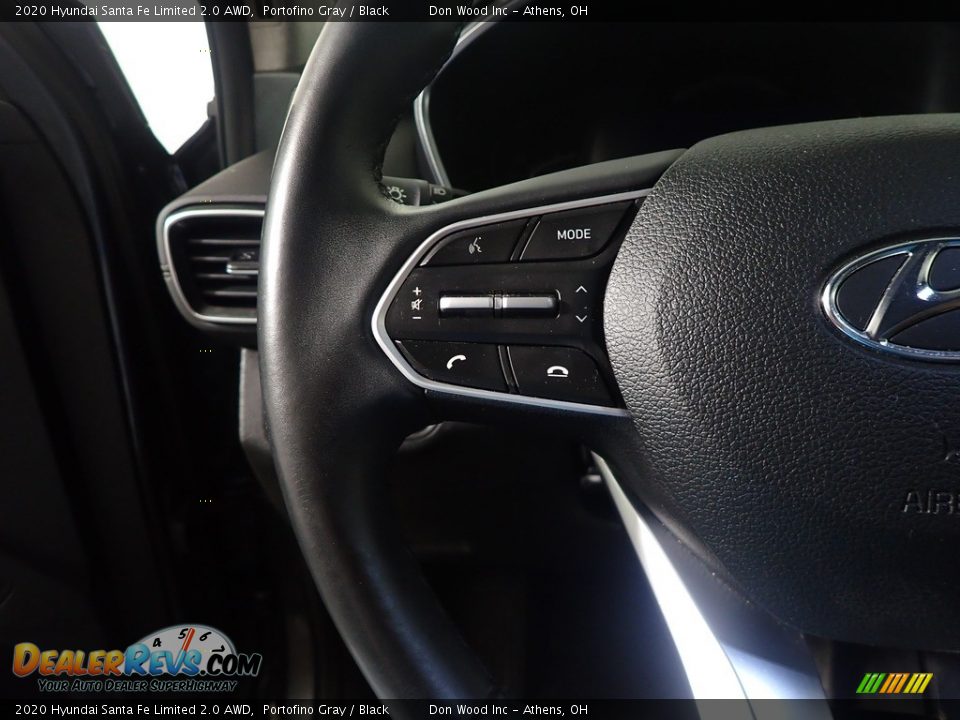 2020 Hyundai Santa Fe Limited 2.0 AWD Portofino Gray / Black Photo #31